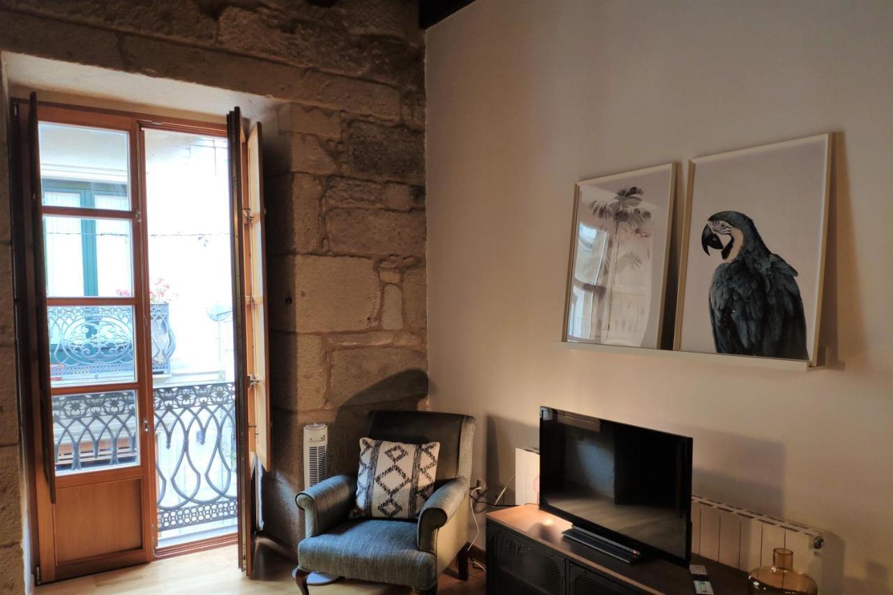 Exclusivo apartamento en edificio histórico Pontevedra Exterior foto